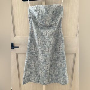 Strapless A-line Dress